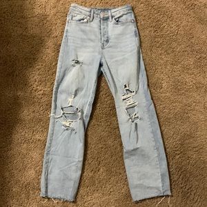 Wild Fable high waisted classic ripped jeans